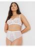  image of figleaves-pulse-lace-underwired-balcony-bra-white