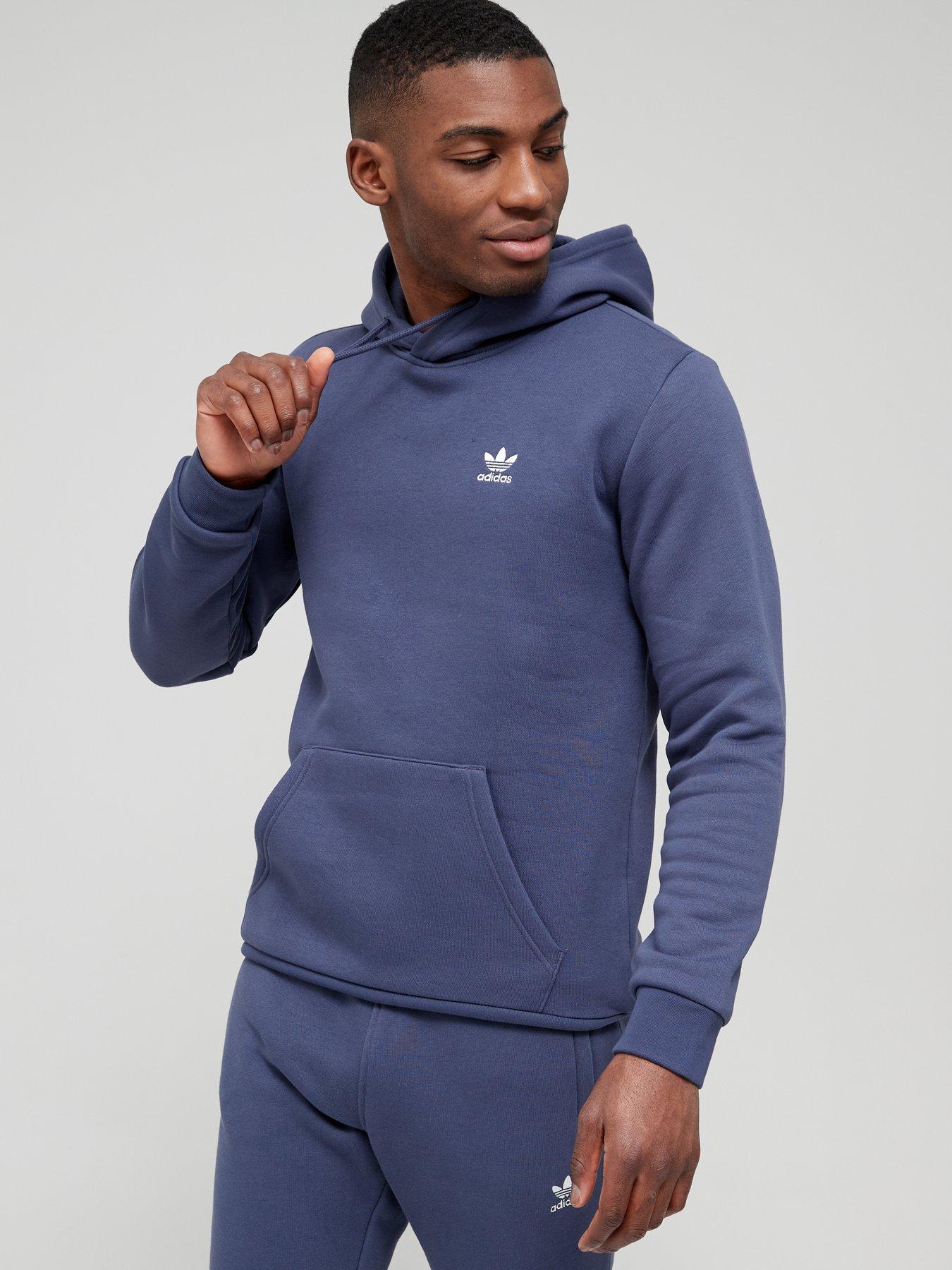 mens navy adidas sweatshirt