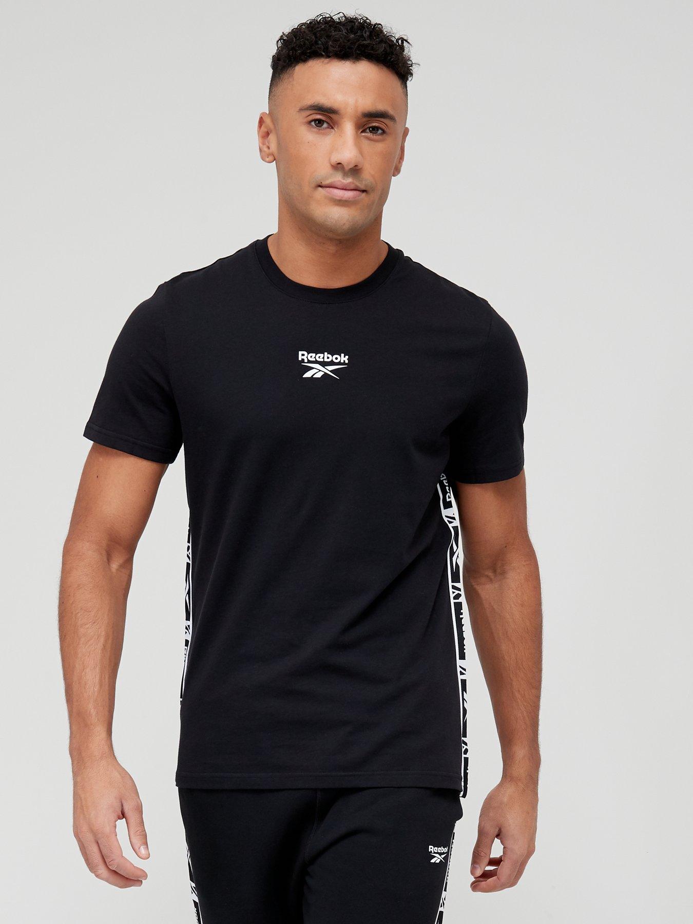 T shirt reebok top noir