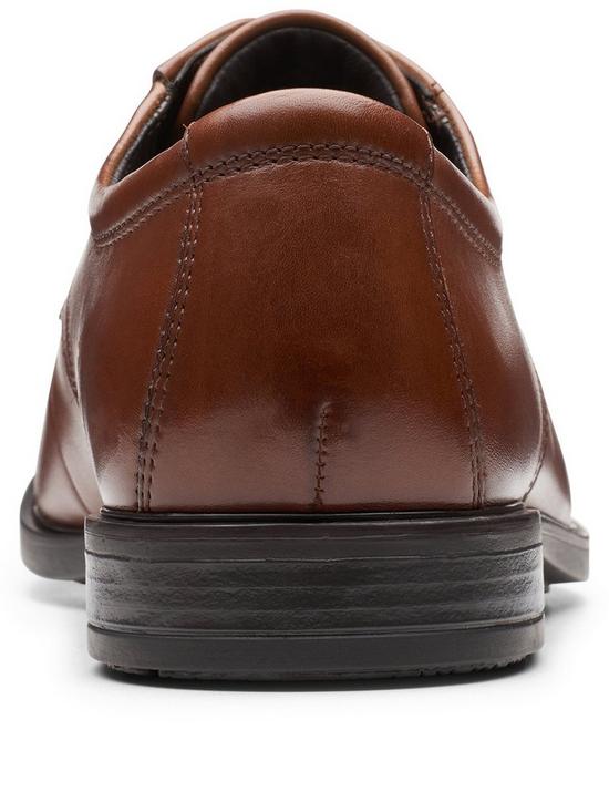 Clarks Howard Walk Shoes - Dark Tan | littlewoods.com