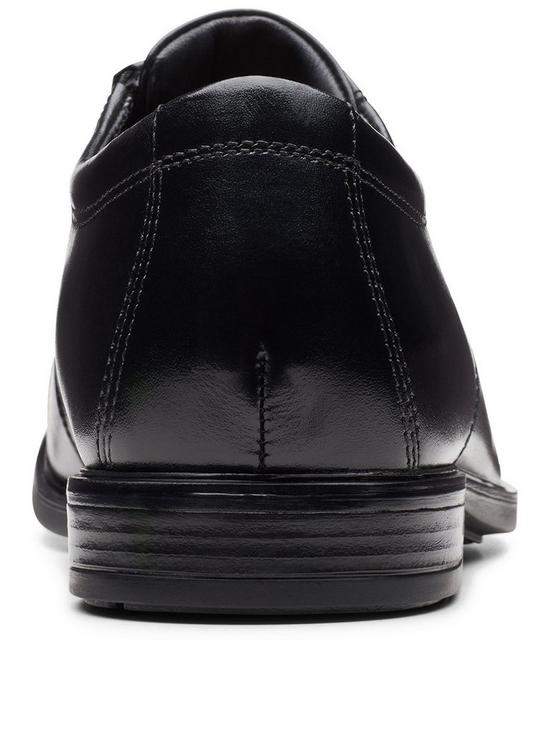 stillFront image of clarks-howard-cap-shoes-black