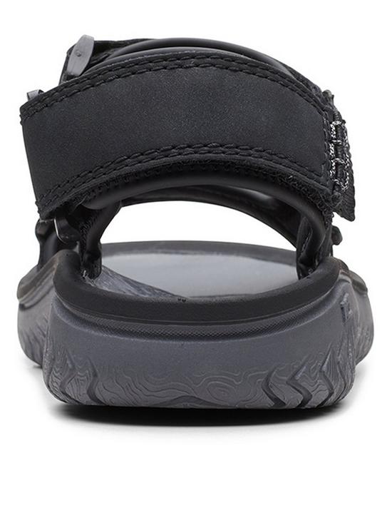 stillFront image of clarks-wesley-bay-sandals-black