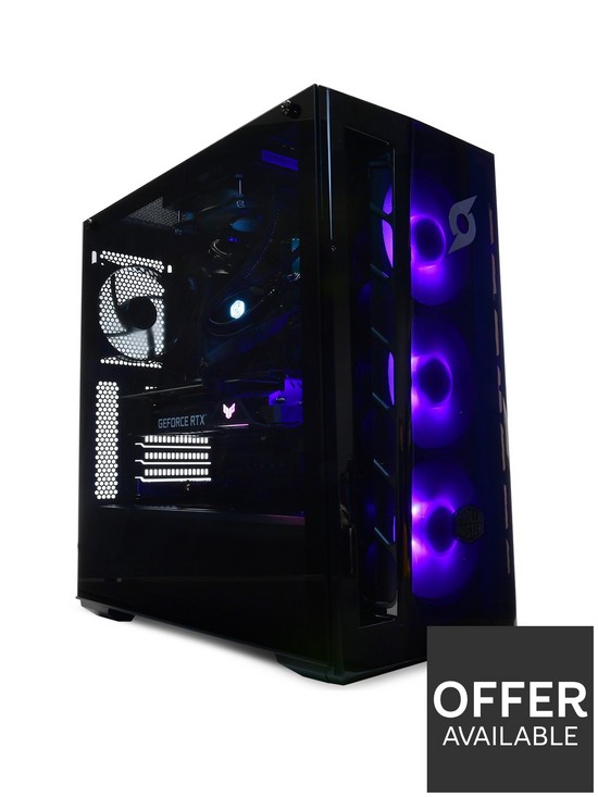 front image of stormforce-crystalnbspi5-11400f-gaming-pc--nbspintel-core-i5-11400f-nvidia-12gb-rtx-3060-graphics-16gb-ram-500gb-ssd-black