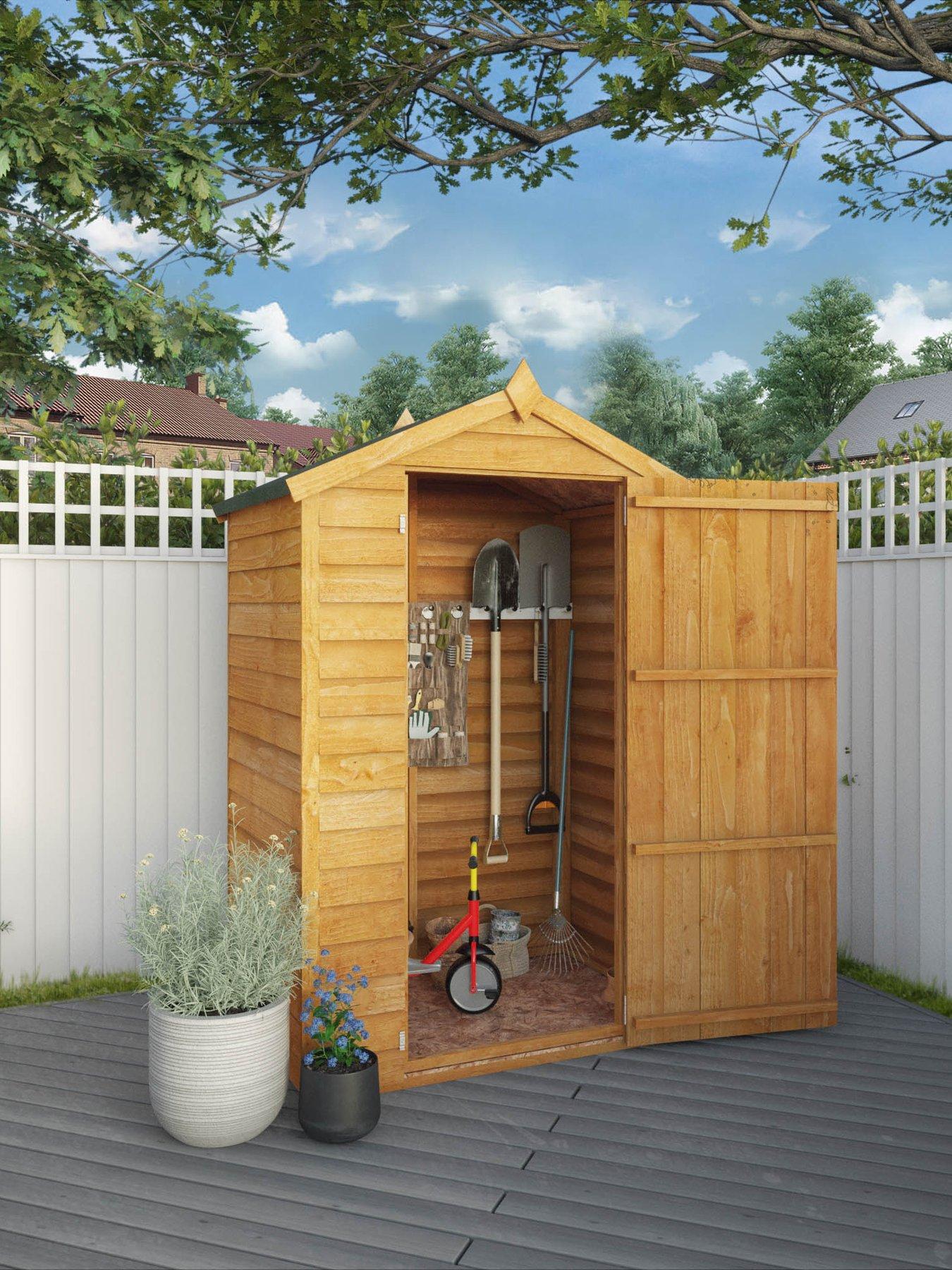 mercia-3-x-4-ftnbspoverlap-apex-windowless-shednbsp--fscreg-certified