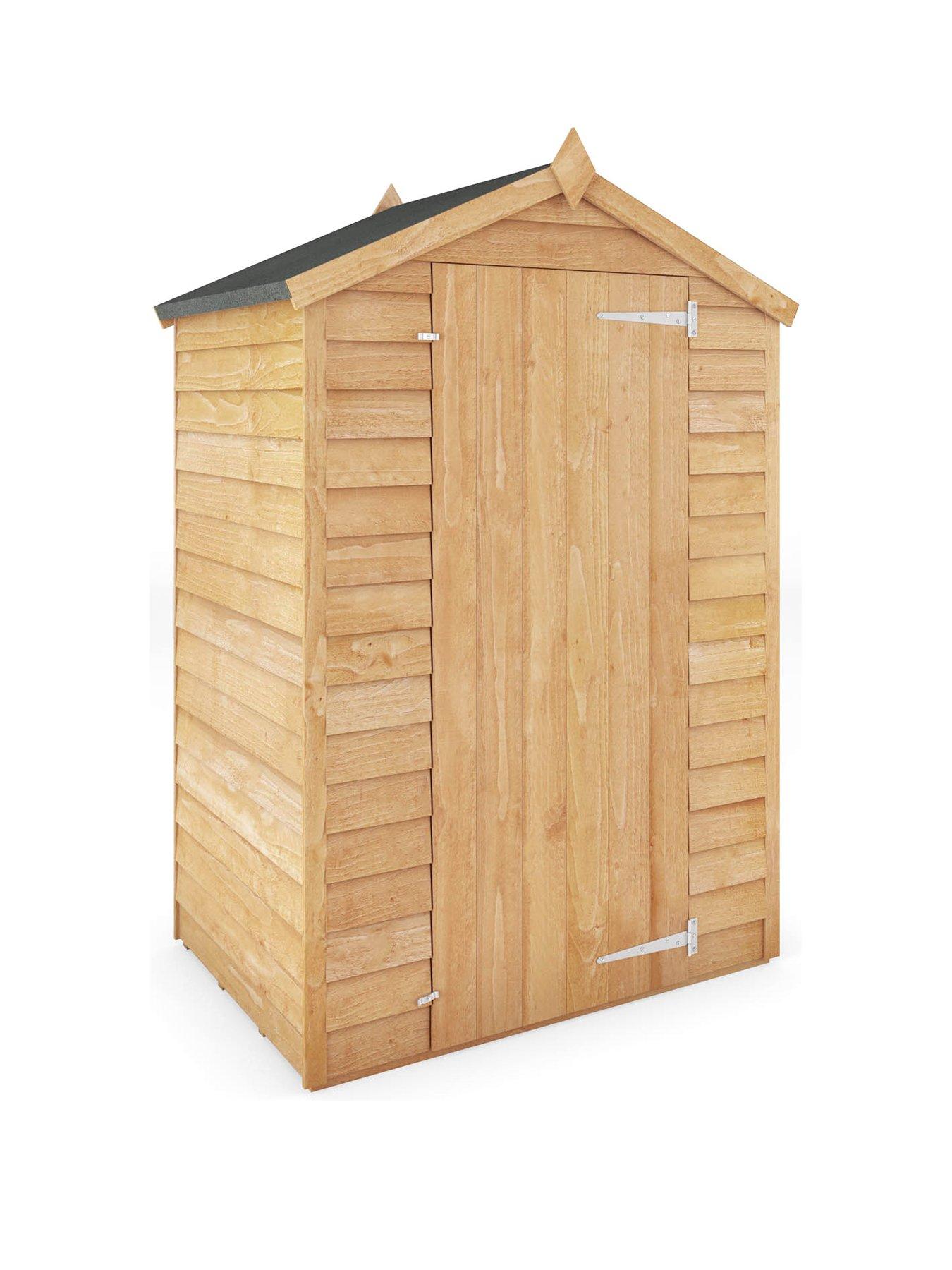 image of mercia-3-x-4-ftnbspoverlap-apex-windowless-shednbsp--fscreg-certified