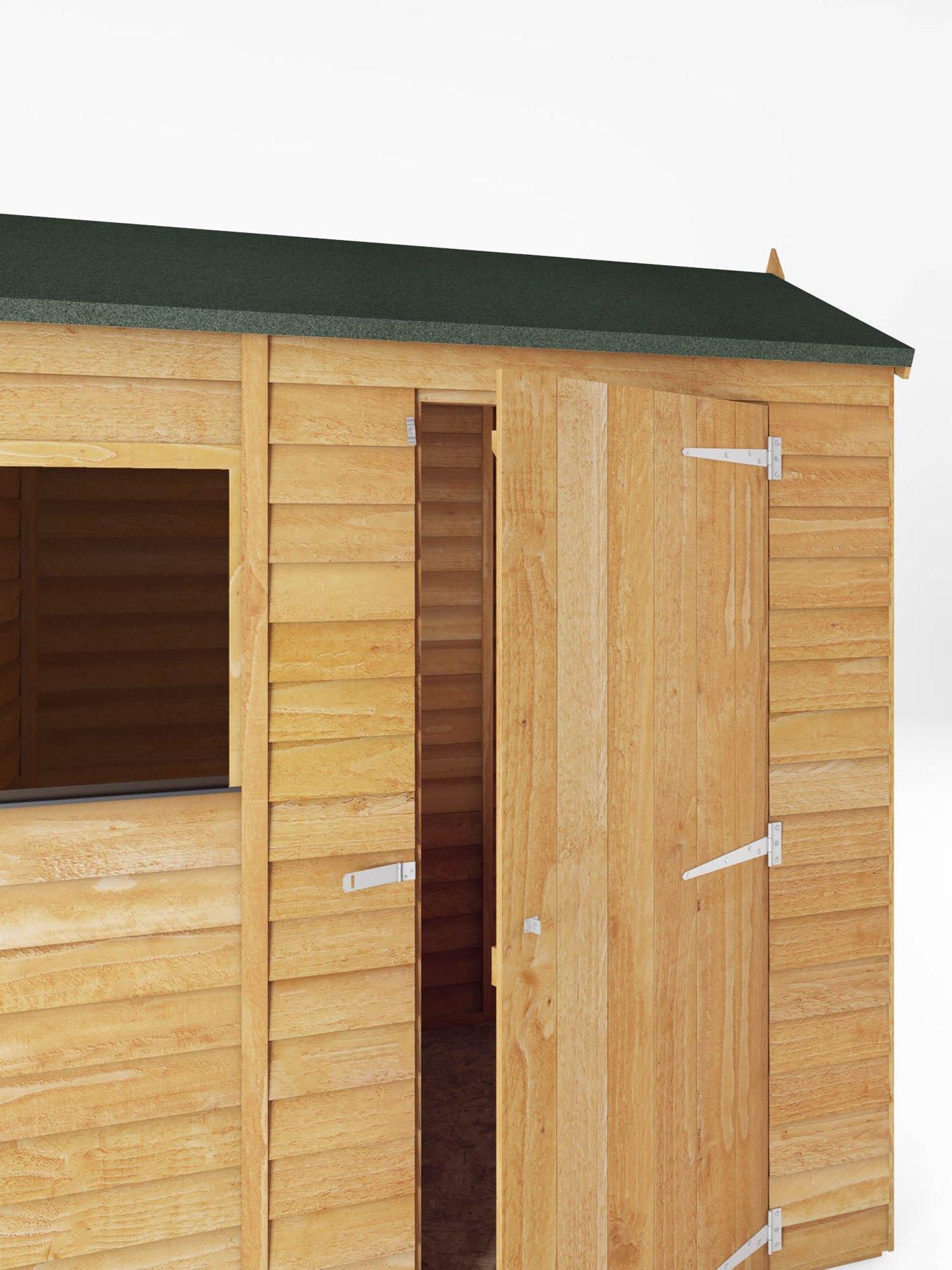  image of mercia-6-x-4-ftnbspoverlap-reverse-apex-shed