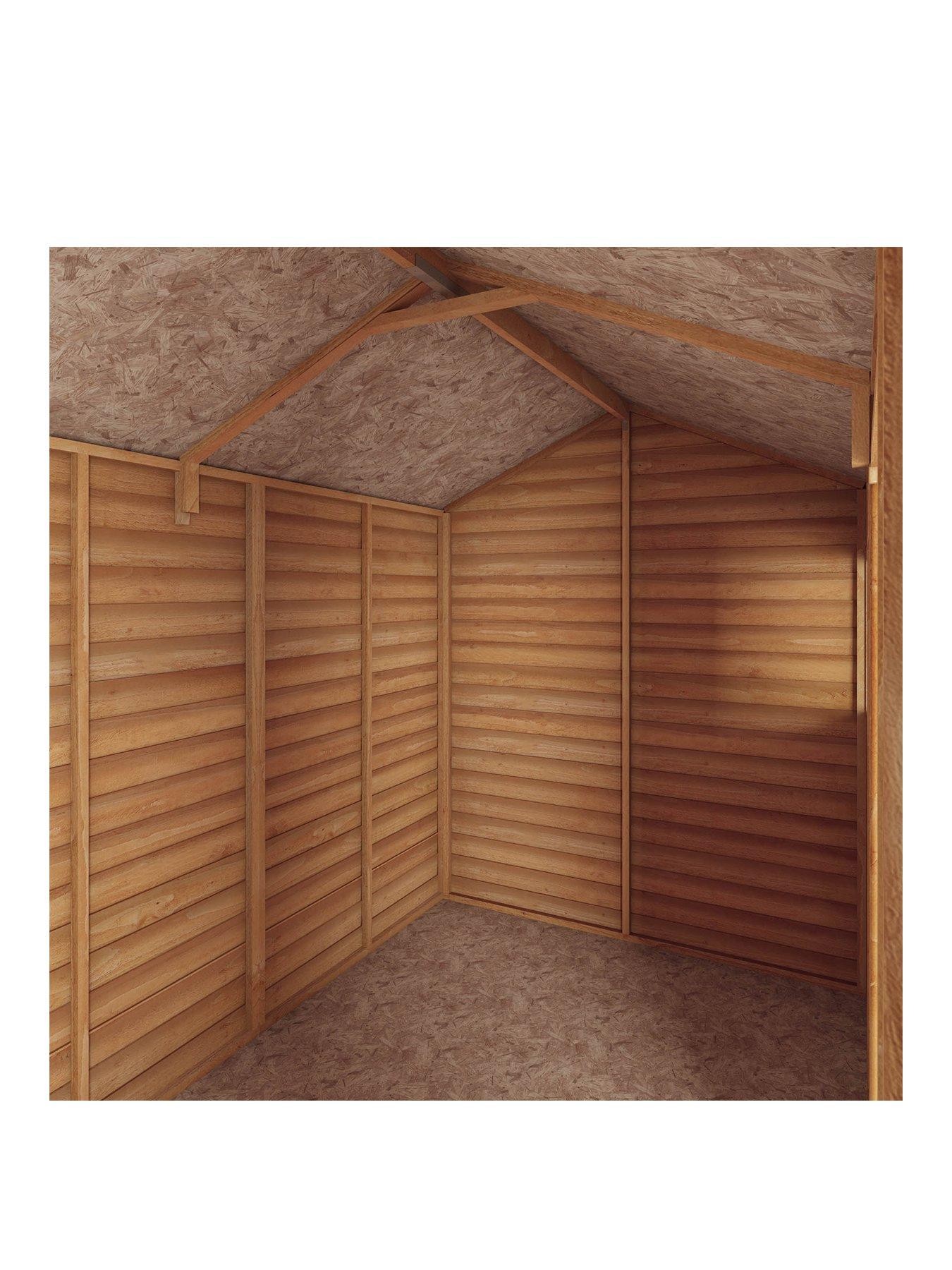 Image 3 of 6 of MERCIA 10 x 6ft Overlap Reverse Apex Shed - FSC&reg; Certified