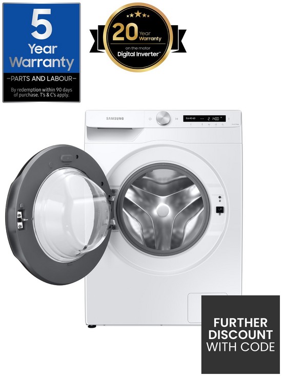 stillFront image of samsung-series-5-ww10t504daws1-with-ecobubbletrade-10kg-washing-machine-1400rpm-a-rated-white
