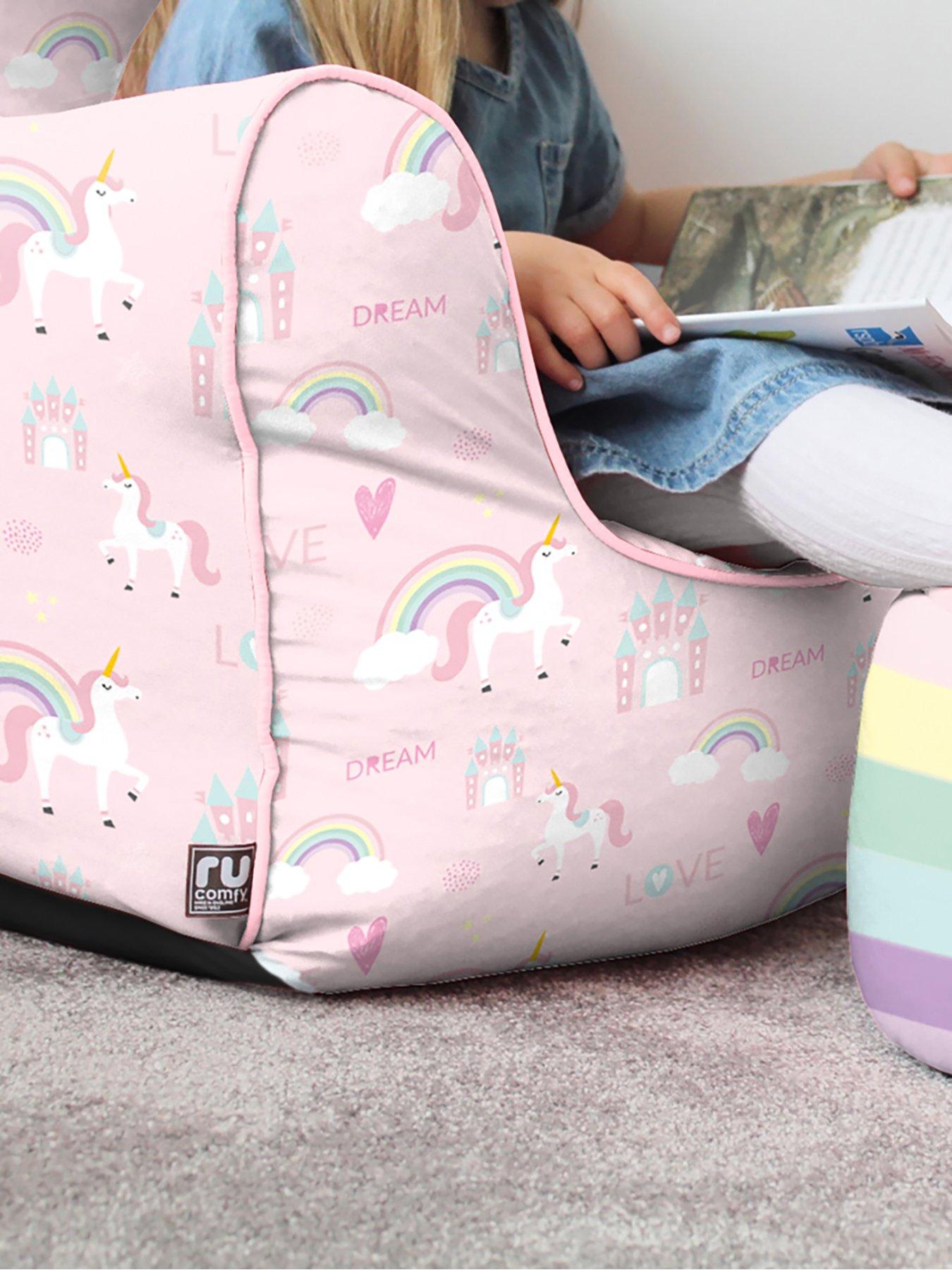 rucomfy Unicorn Childrens Armchair littlewoods