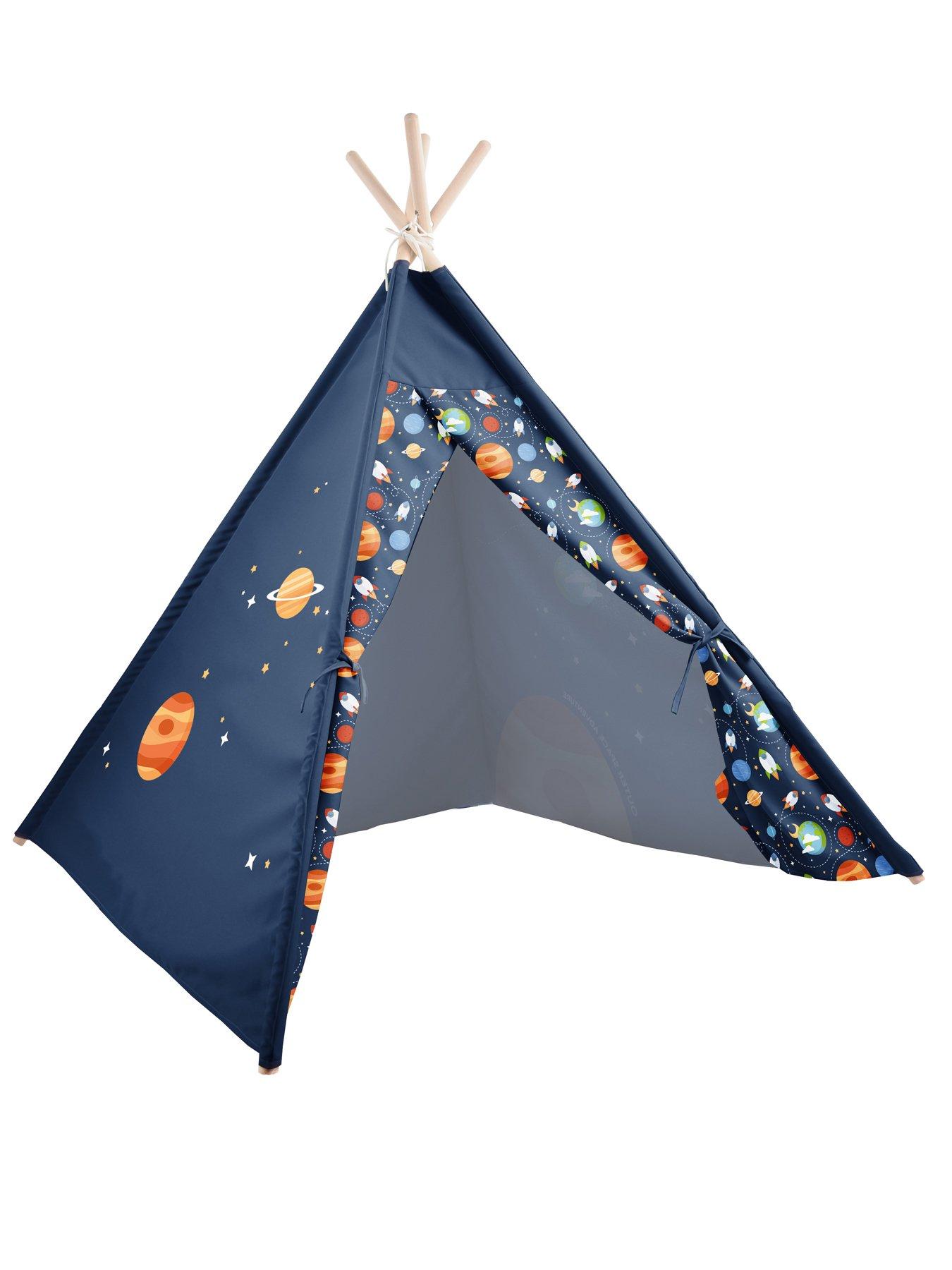  image of rucomfy-kids-teepee-play-tent-outer-space