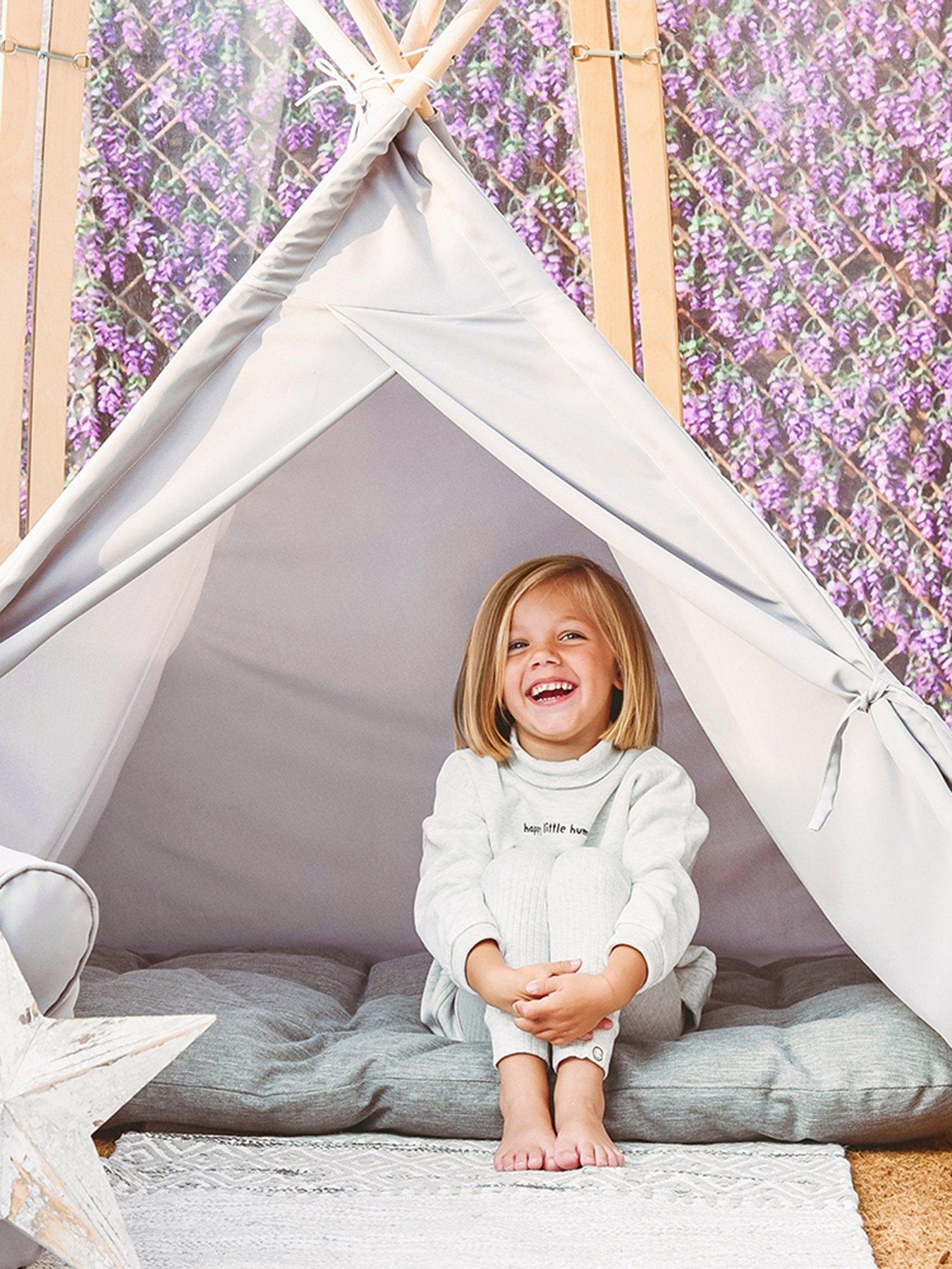 undefined Kids Teepee Play Tent - Grey