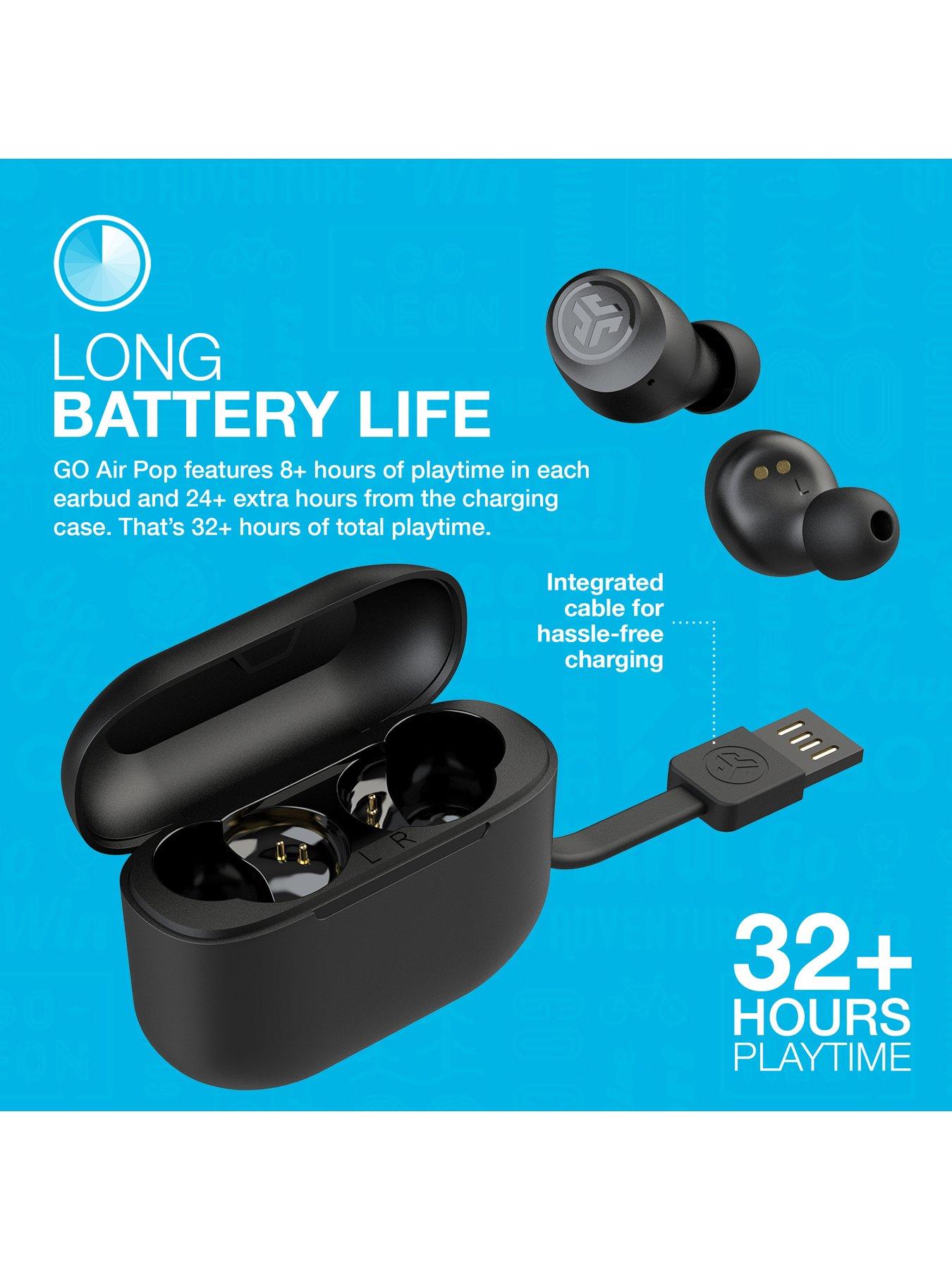 Image 4 of 8 of JLab Go Air Pop True Wireless Signature Earbuds