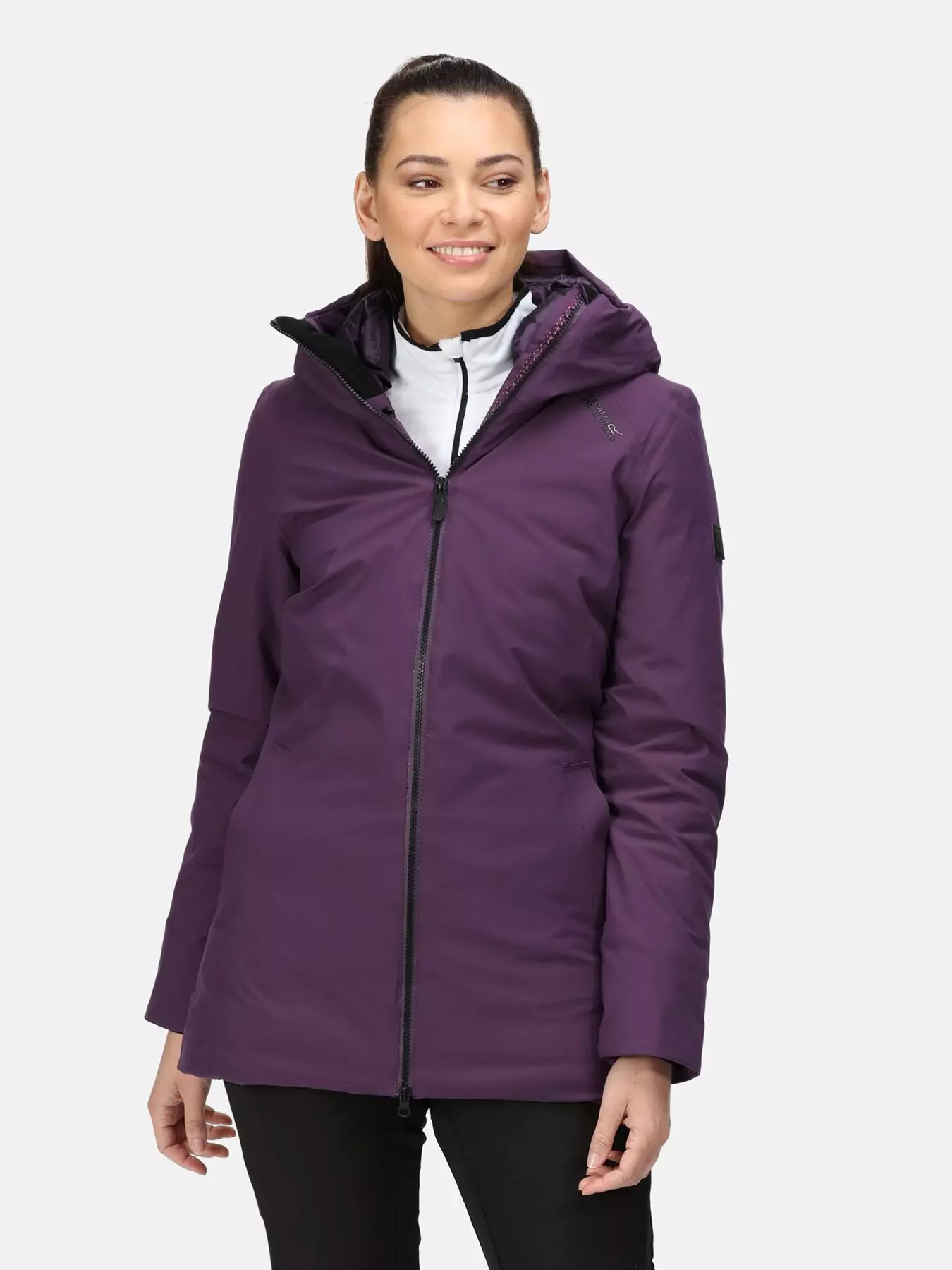 THE NORTH FACE Women's 100 Glacier 1/4 Zip Fleece Top - Purple