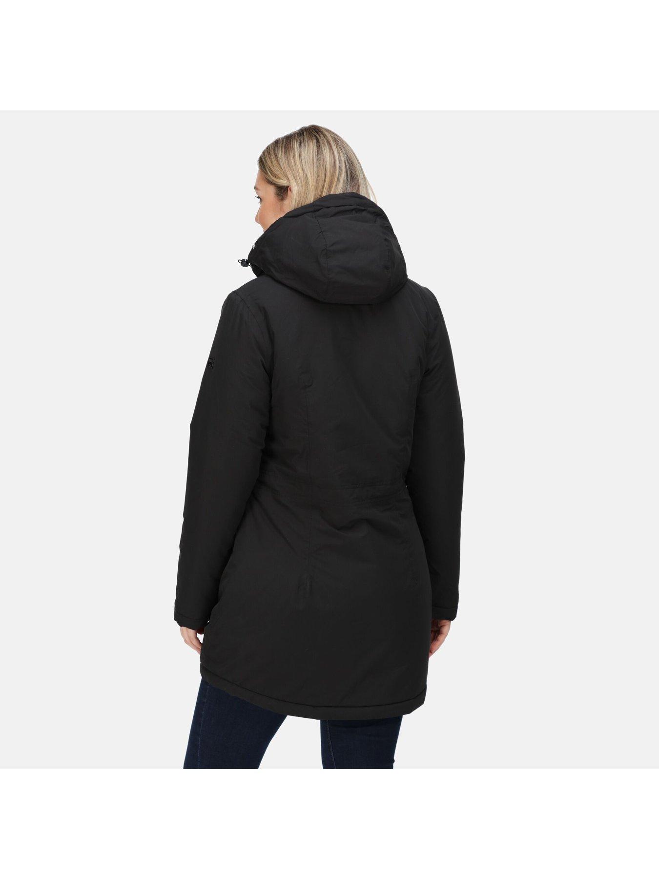 Regatta Voltera Waterproof Insulated Heated Parka Jacket Black