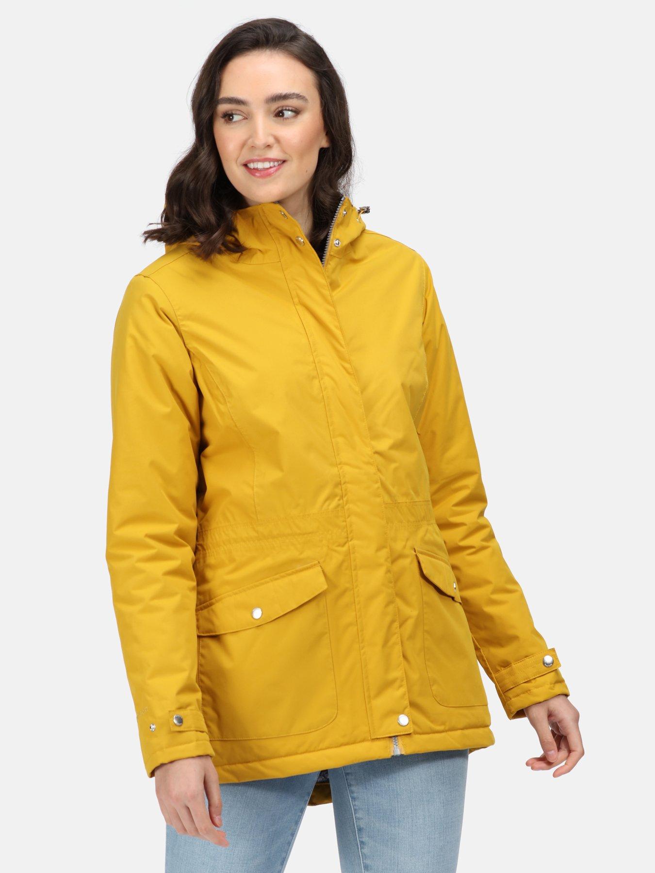 regatta coat yellow