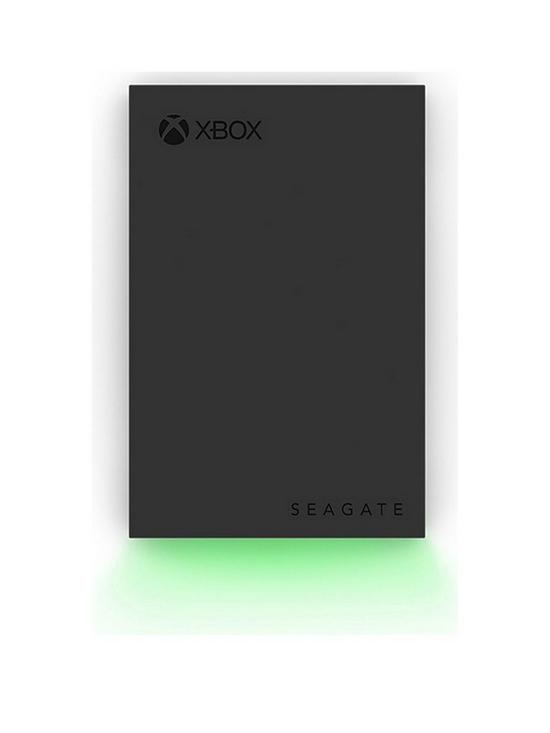 front image of seagate-4tb-xbox-game-drive-black-ww