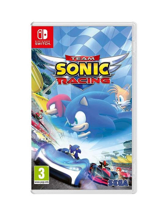 front image of nintendo-switch-team-sonic-racing