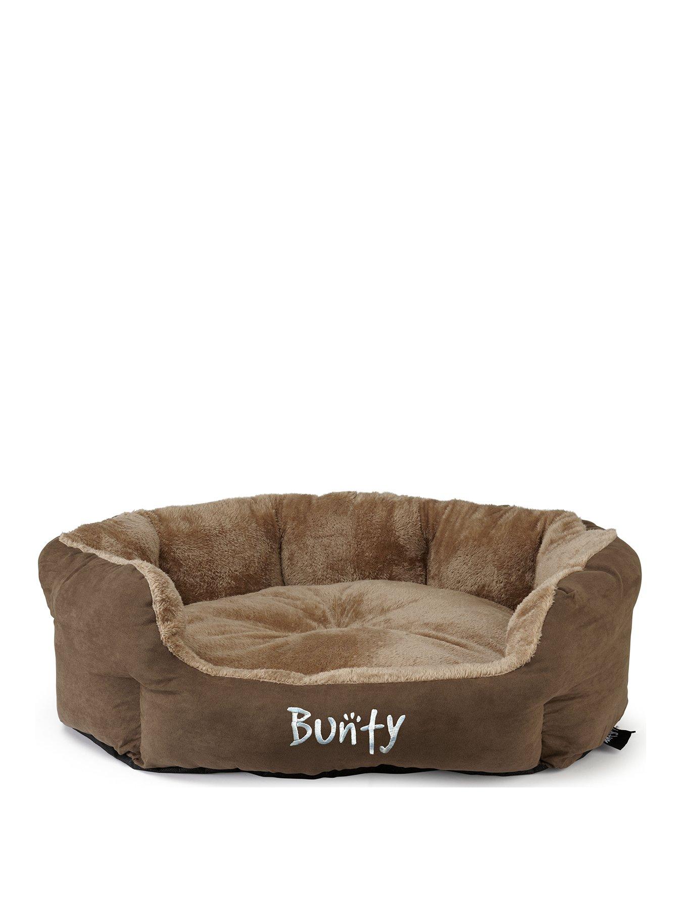 Bunty Polar Pet Bed Brown littlewoods