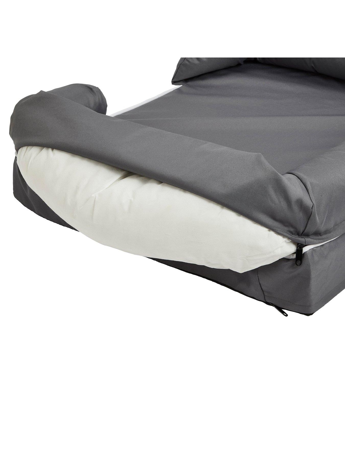 Bunty Cosy Couch Pet Bed Grey