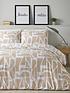  image of everyday-casa-shapes-reversible-duvet-cover-set-twin-pack-natural