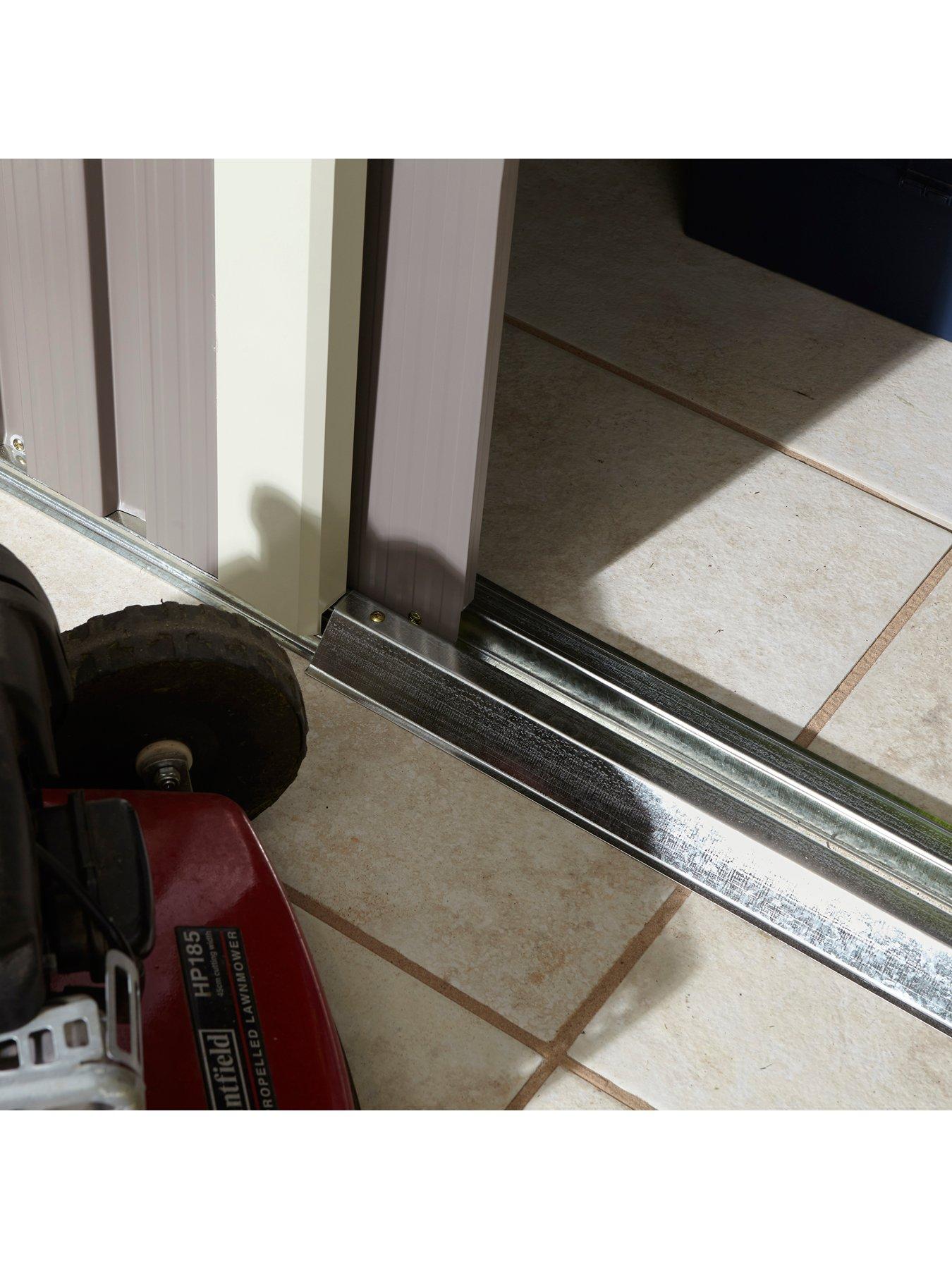 Image 4 of 6 of Rowlinson Trentvale 6 x&nbsp;4ft Metal Apex Shed - Light Grey