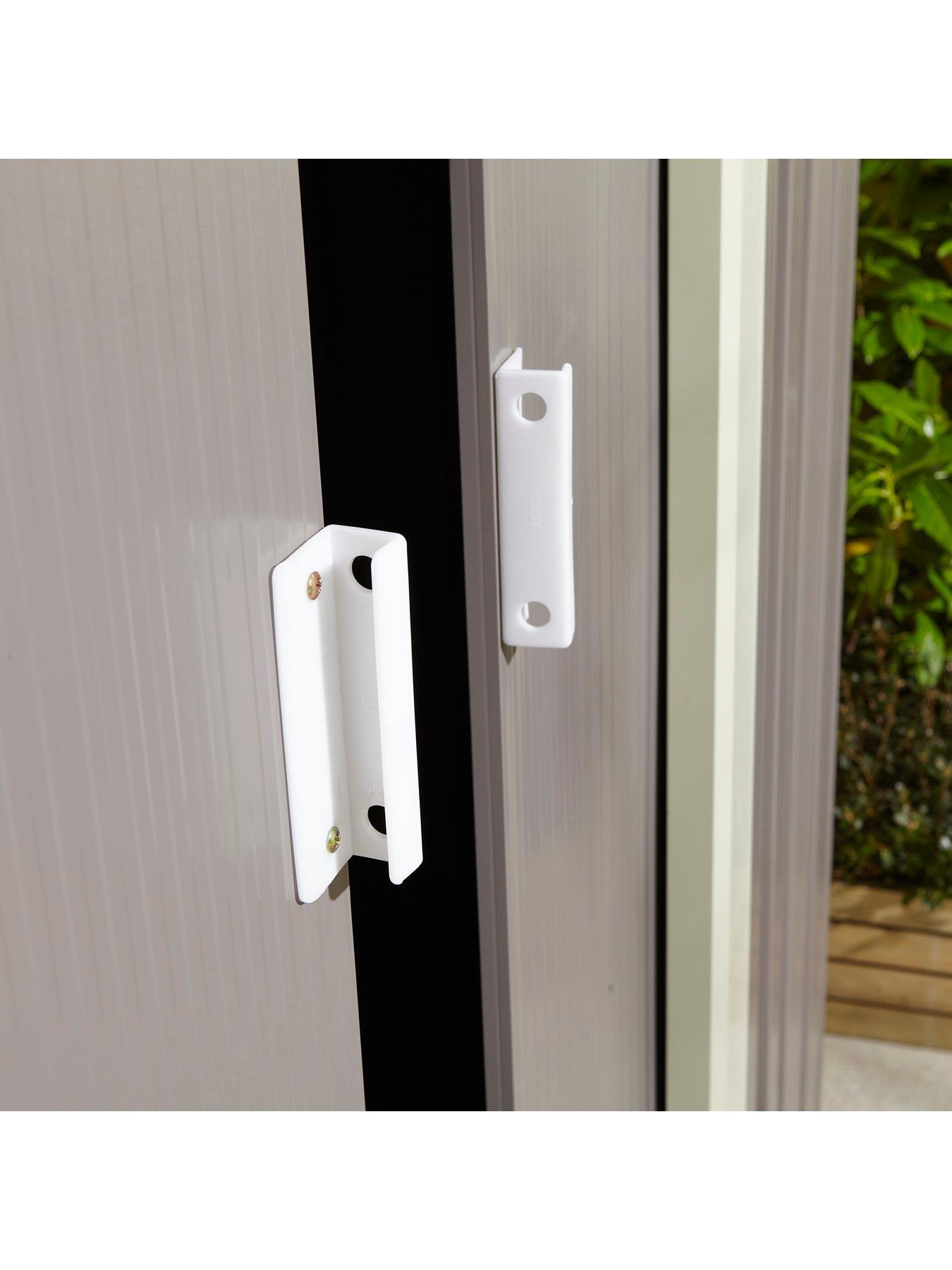Image 5 of 6 of Rowlinson Trentvale 6 x&nbsp;4ft Metal Apex Shed - Light Grey