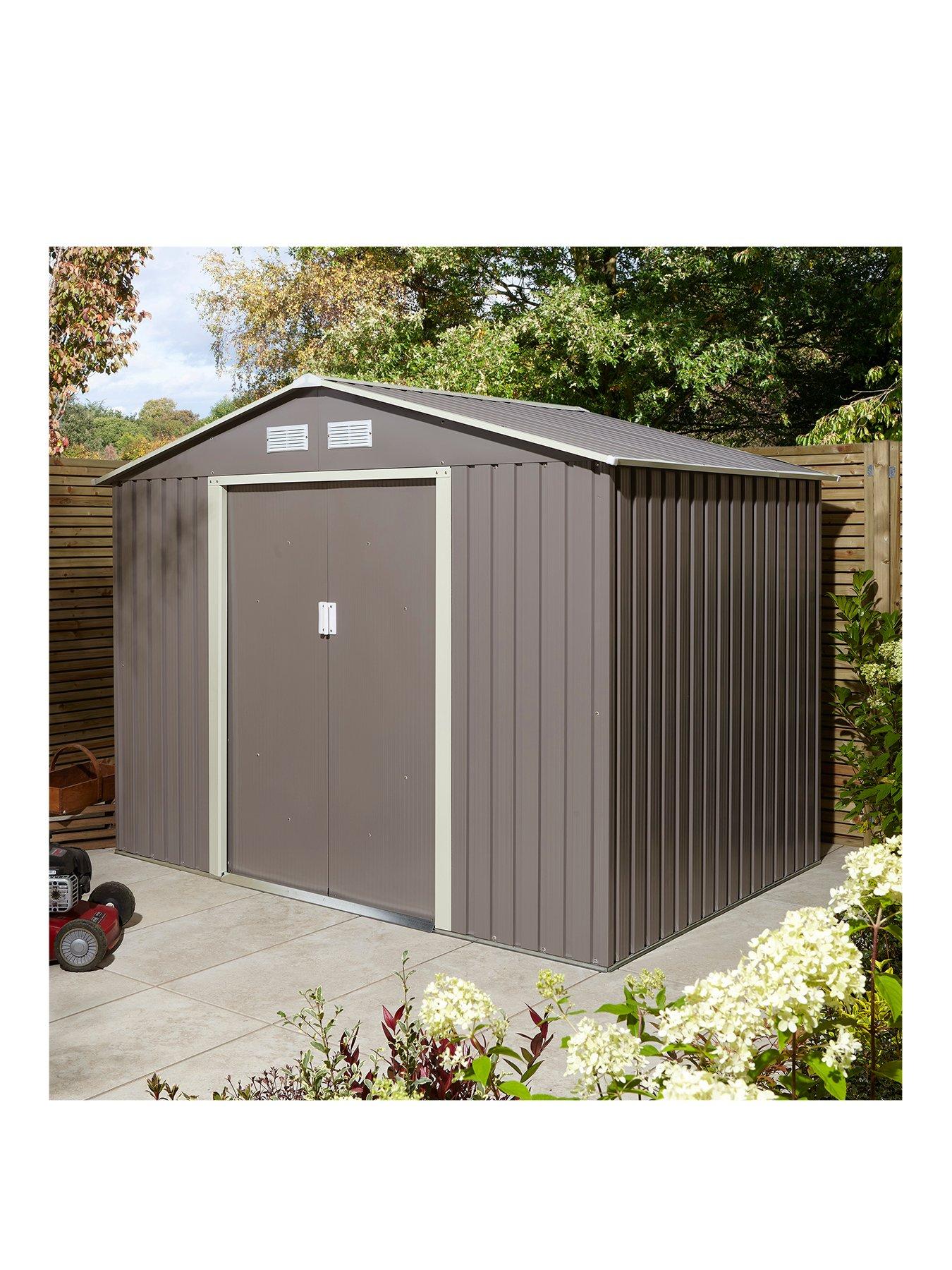 rowlinson-trentvale-8-xnbsp6ft-metal-apex-gardennbspshed-light-grey