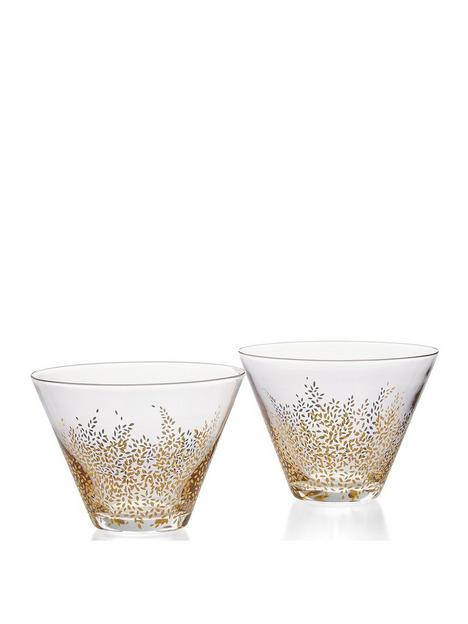 sara-miller-chelsea-gold-leaf-set-of-2-glass-bowls