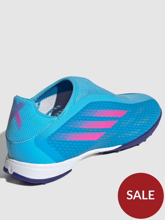 stillFront image of adidas-mens-x-laceless-speed-form3-astro-turf-football-boot