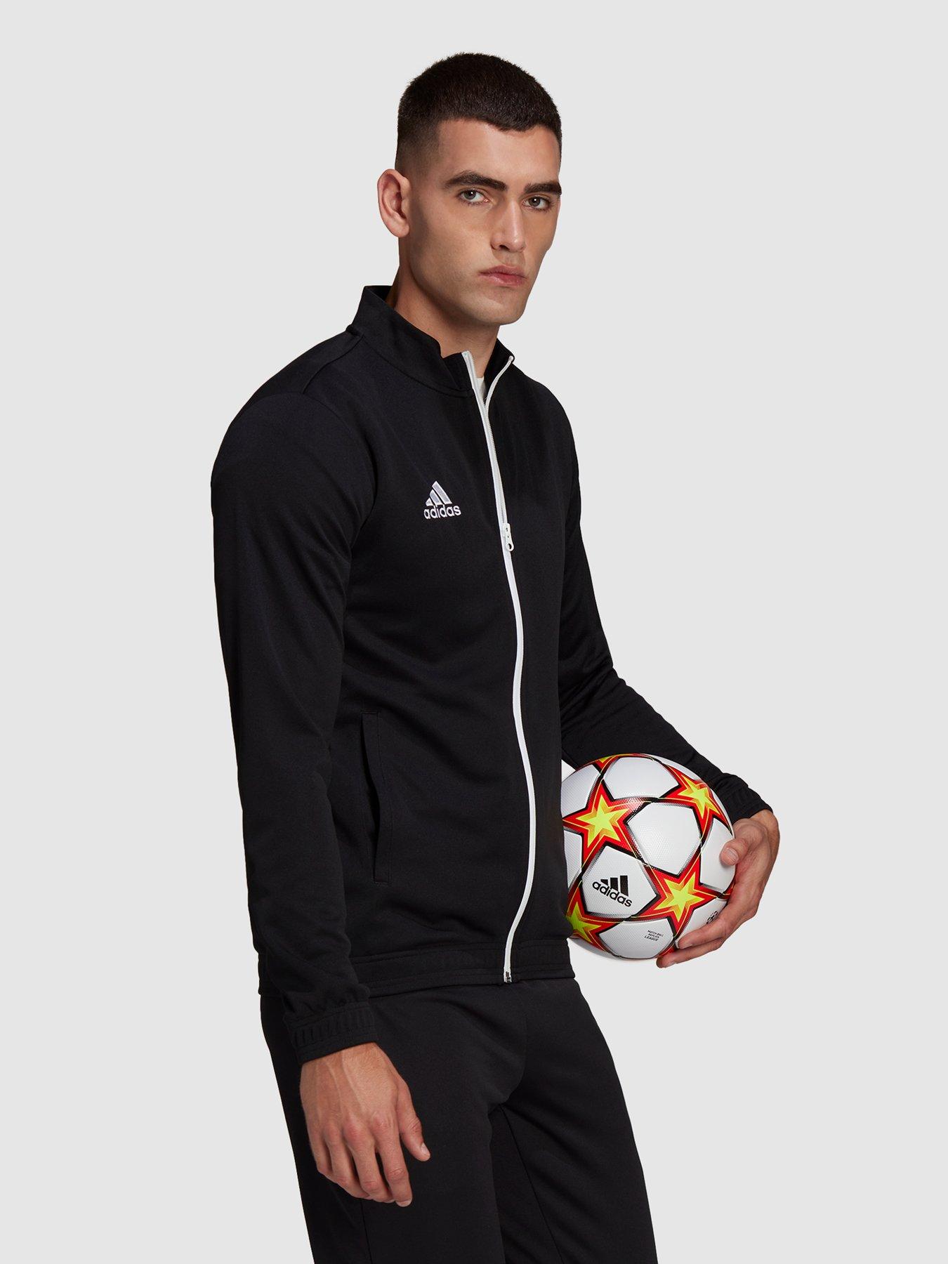  image of adidas-mens-entrada-22-jacket-black