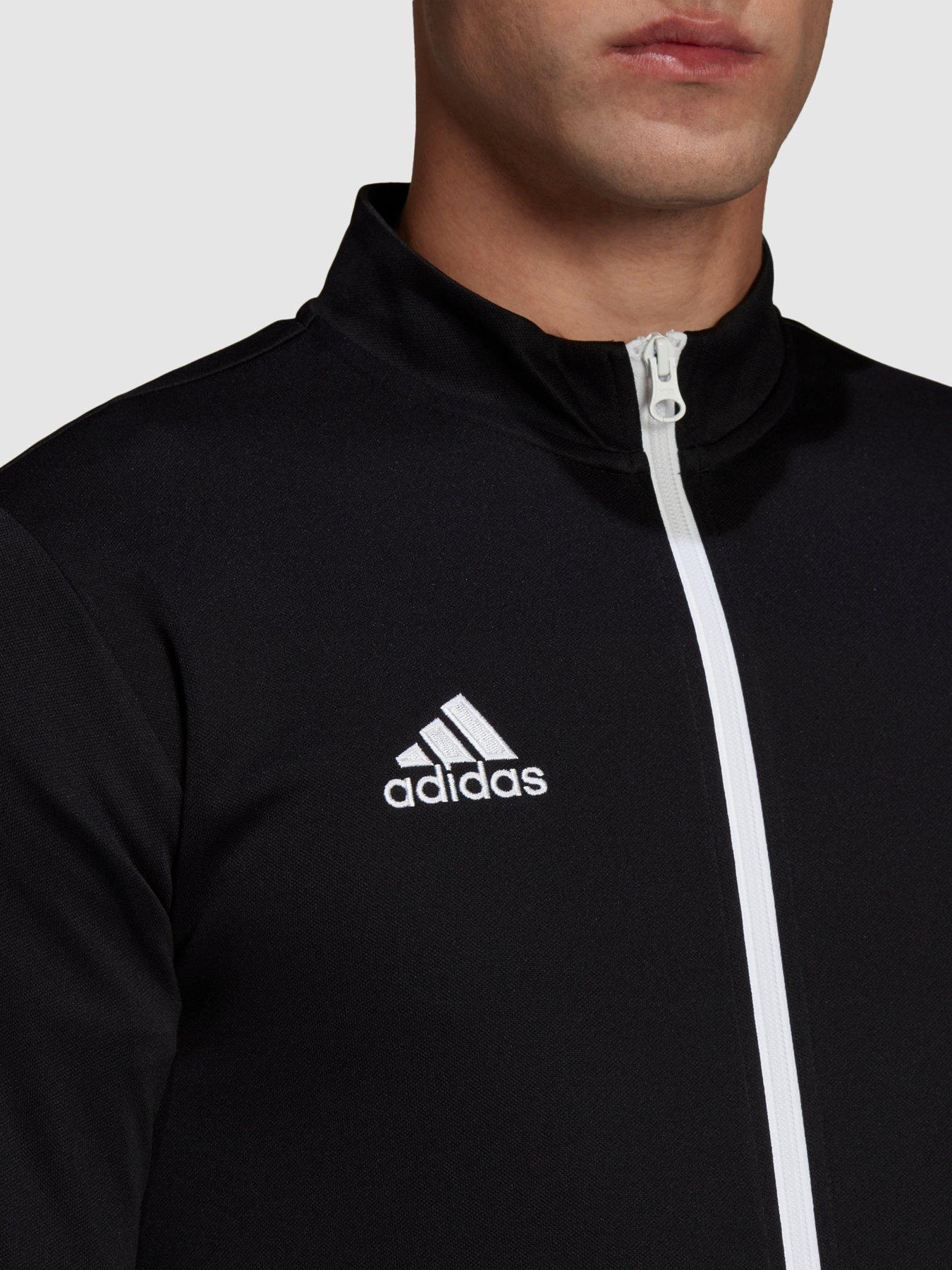  image of adidas-mens-entrada-22-jacket-black