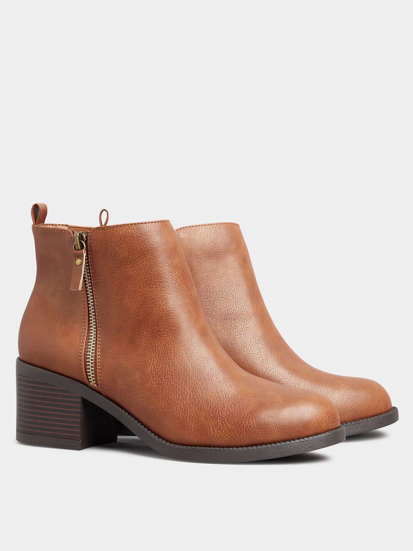Ankle Boots | Brown | up to 2.5 Inch 