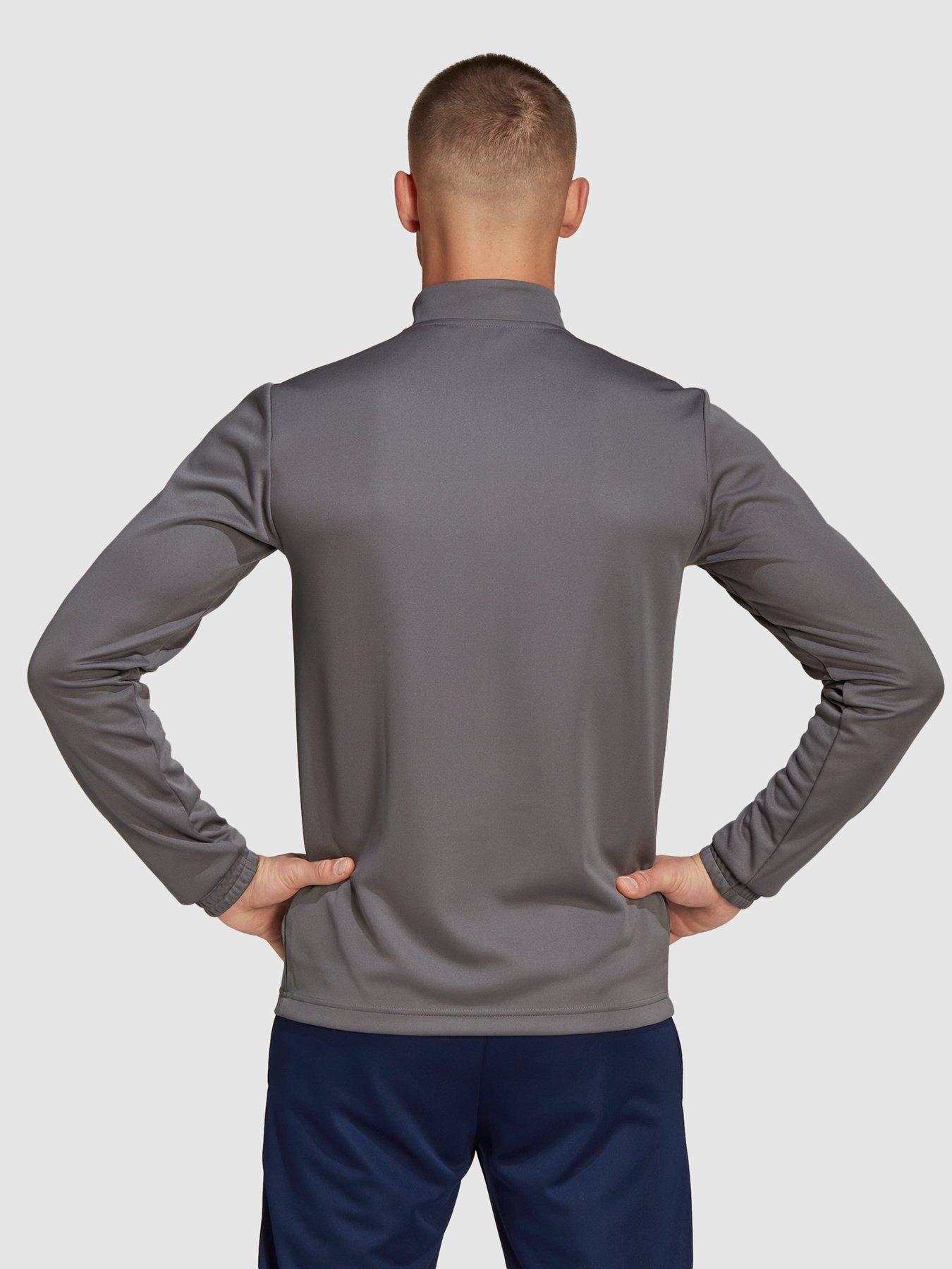 Image 2 of 4 of adidas Mens Entrada 22 Training 1/2 Zip Top - Grey