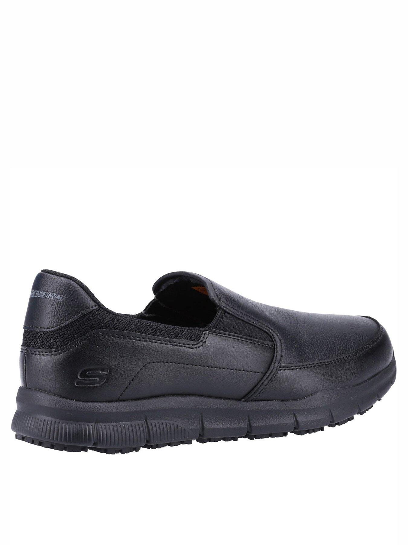 Skechers Nampa Groton Slip on Shoe Black littlewoods