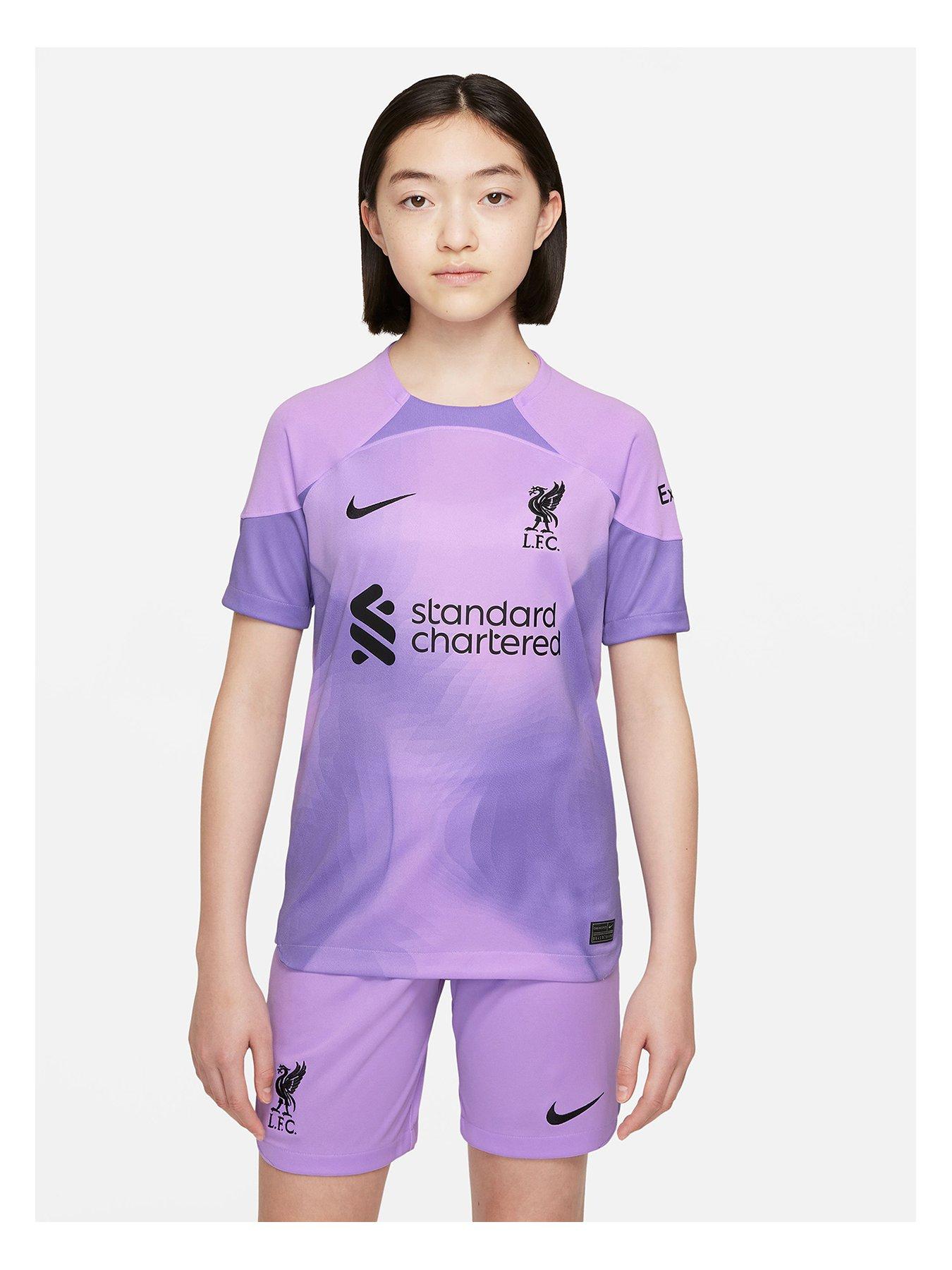 Youth Nike Purple Liverpool 2022/23 Home Goalkeeper Jersey