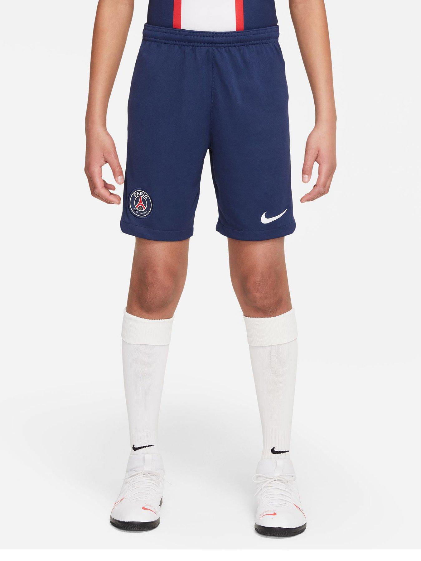 Nike Paris Saint-Germain Youth 22/23 Home Short - Navy | littlewoods.com