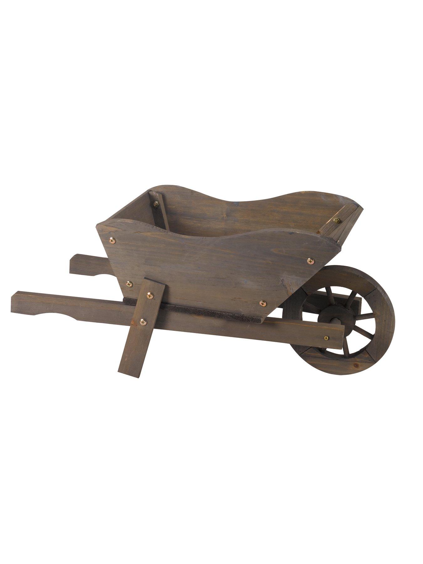 Smart Garden Wheelbarrow Planter Slate