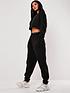  image of missguided-script-tape-joggers-black