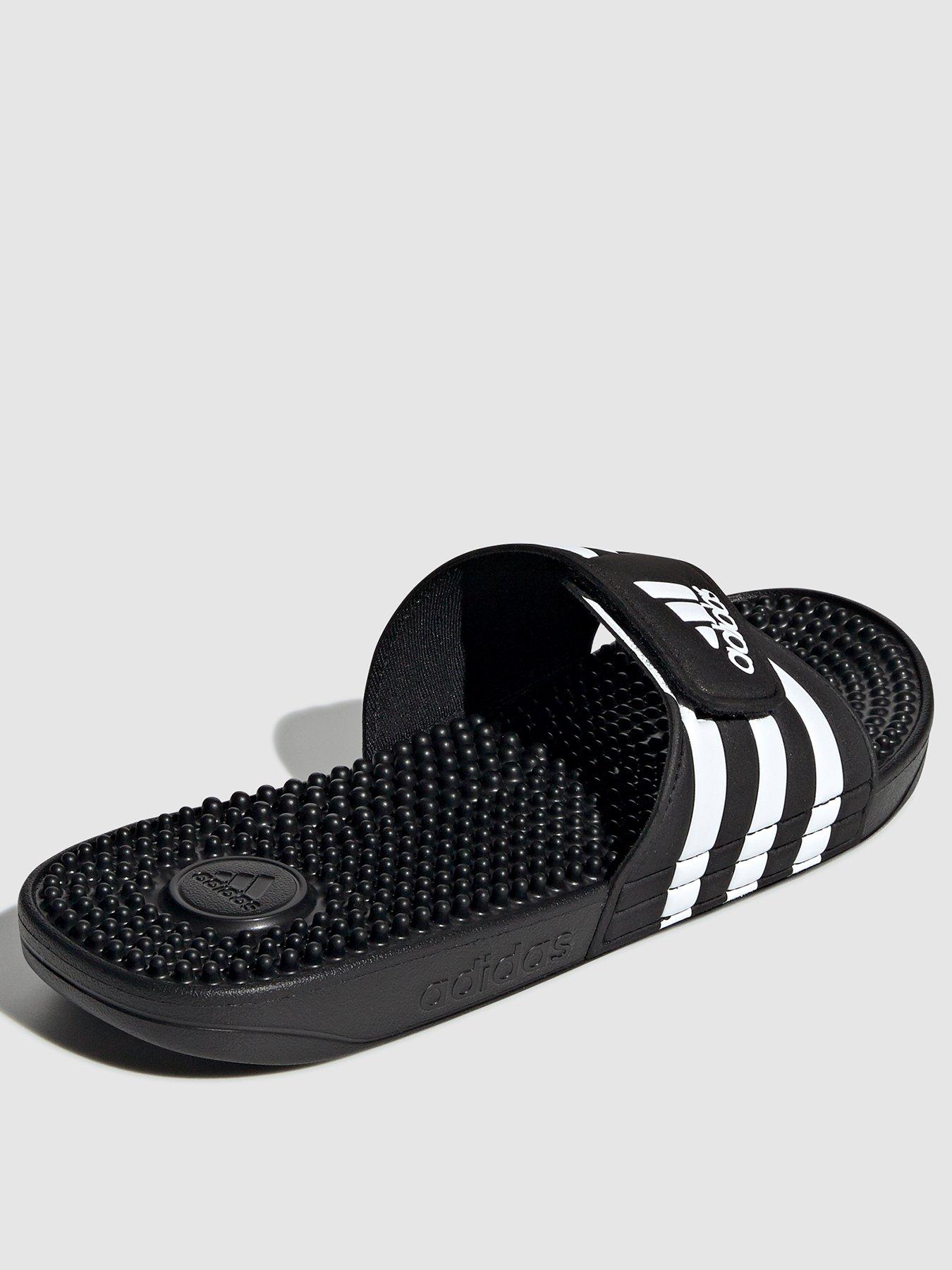  image of adidas-sportswear-adidas-adissage-sliders-blackwhite
