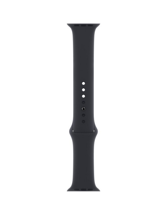 front image of apple-watch-41mm-midnight-sport-band-regular
