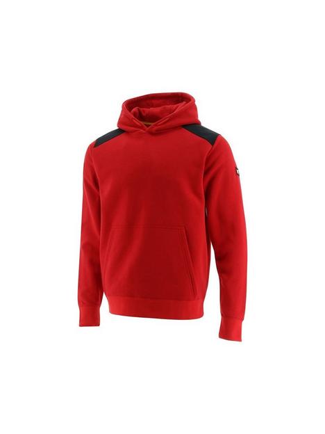 cat-caterpillar-essentials-hooded-sweatshirt-red
