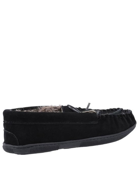 stillFront image of hush-puppies-ace-classic-slippers-black
