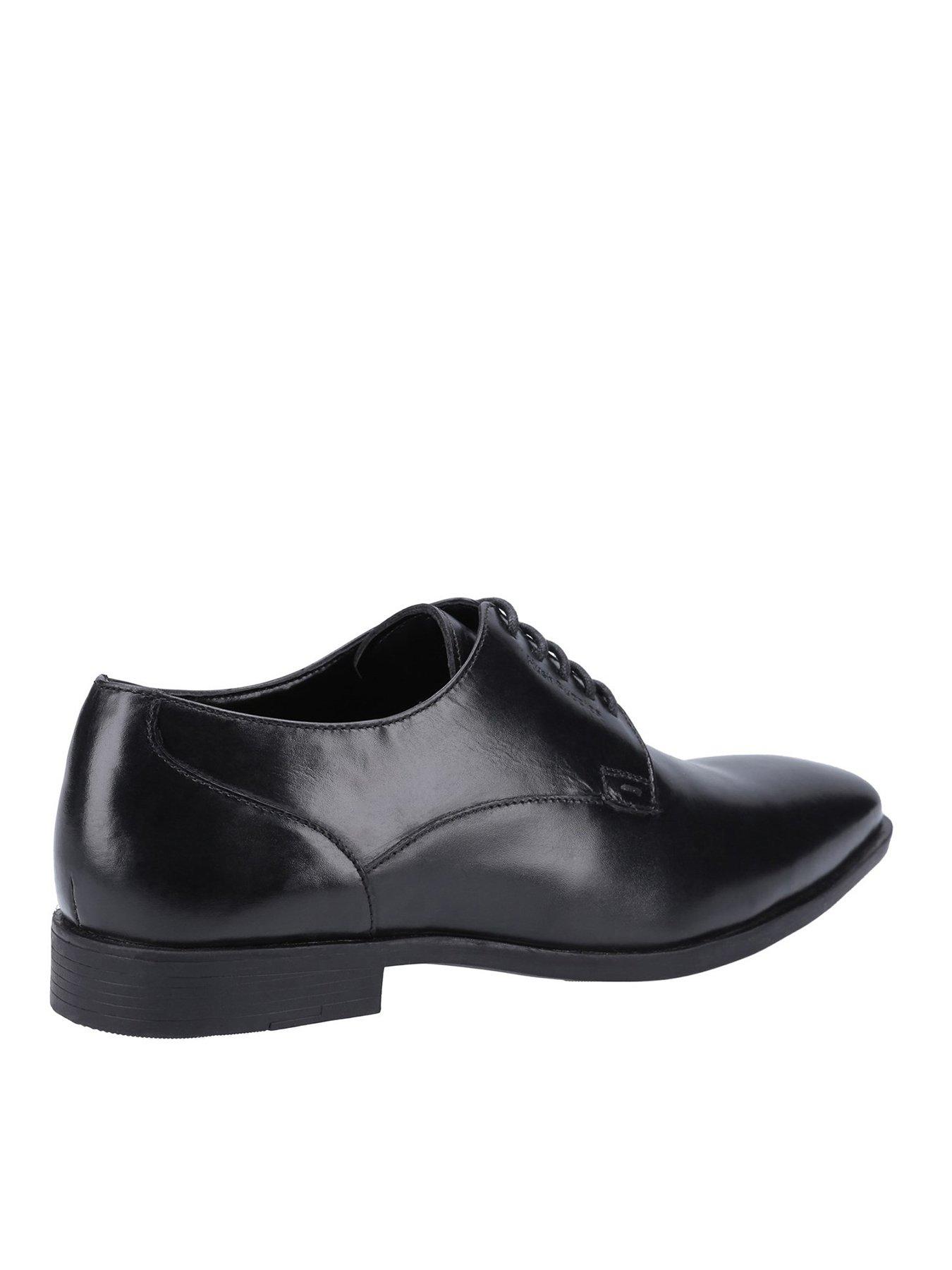 Image 2 of 4 of Hush Puppies Ezra Plain Toe Oxford Shoes - Black