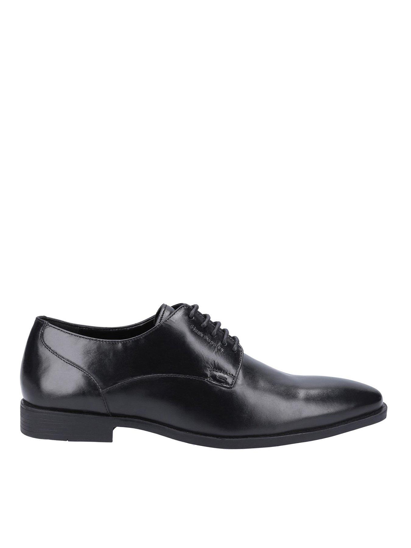 Image 3 of 4 of Hush Puppies Ezra Plain Toe Oxford Shoes - Black