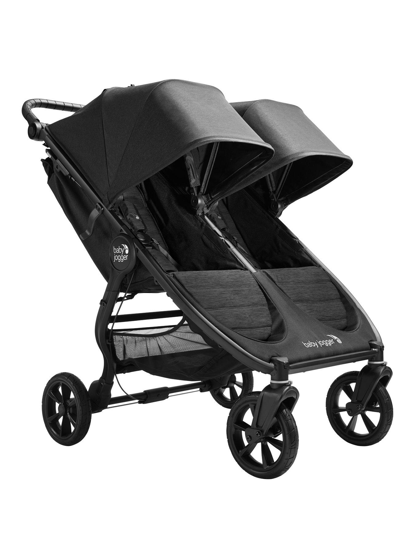 undefined City Mini GT2 Double Pushchair - Opulent Black