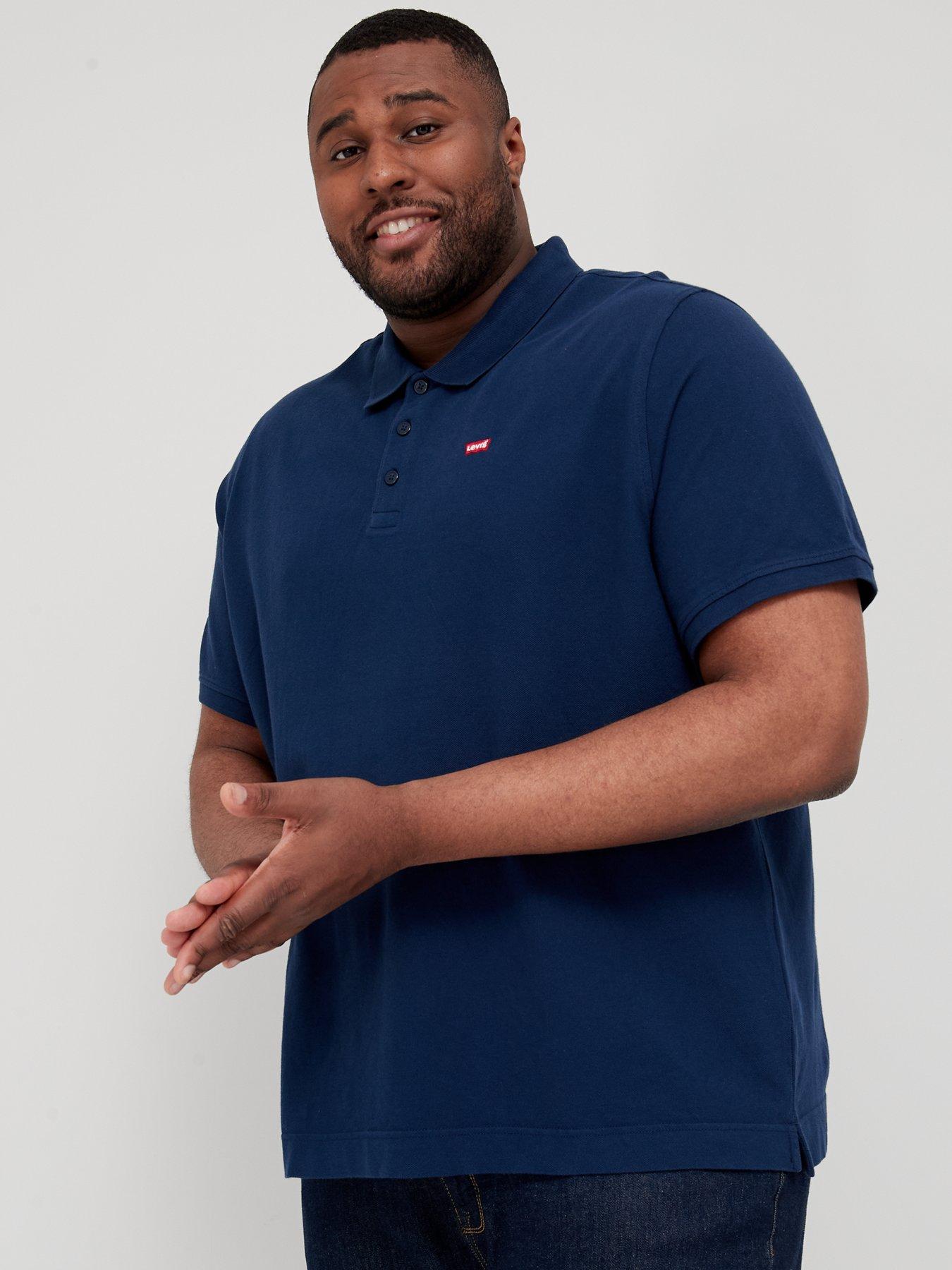 Levi's Big  &  Tall Small Logo Polo Shirt - Blue