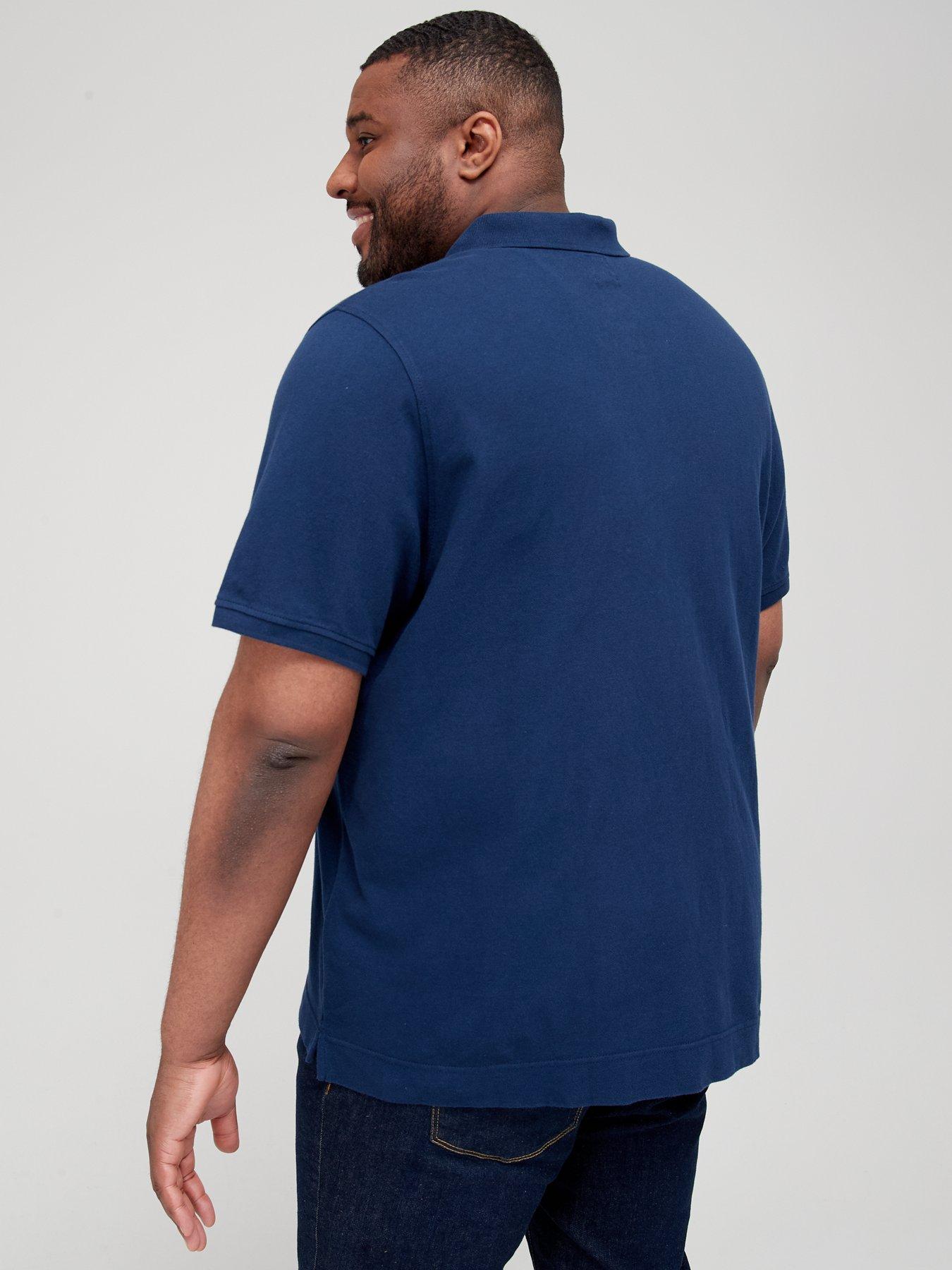  image of levis-big-amp-tall-small-logo-polo-shirt-blue