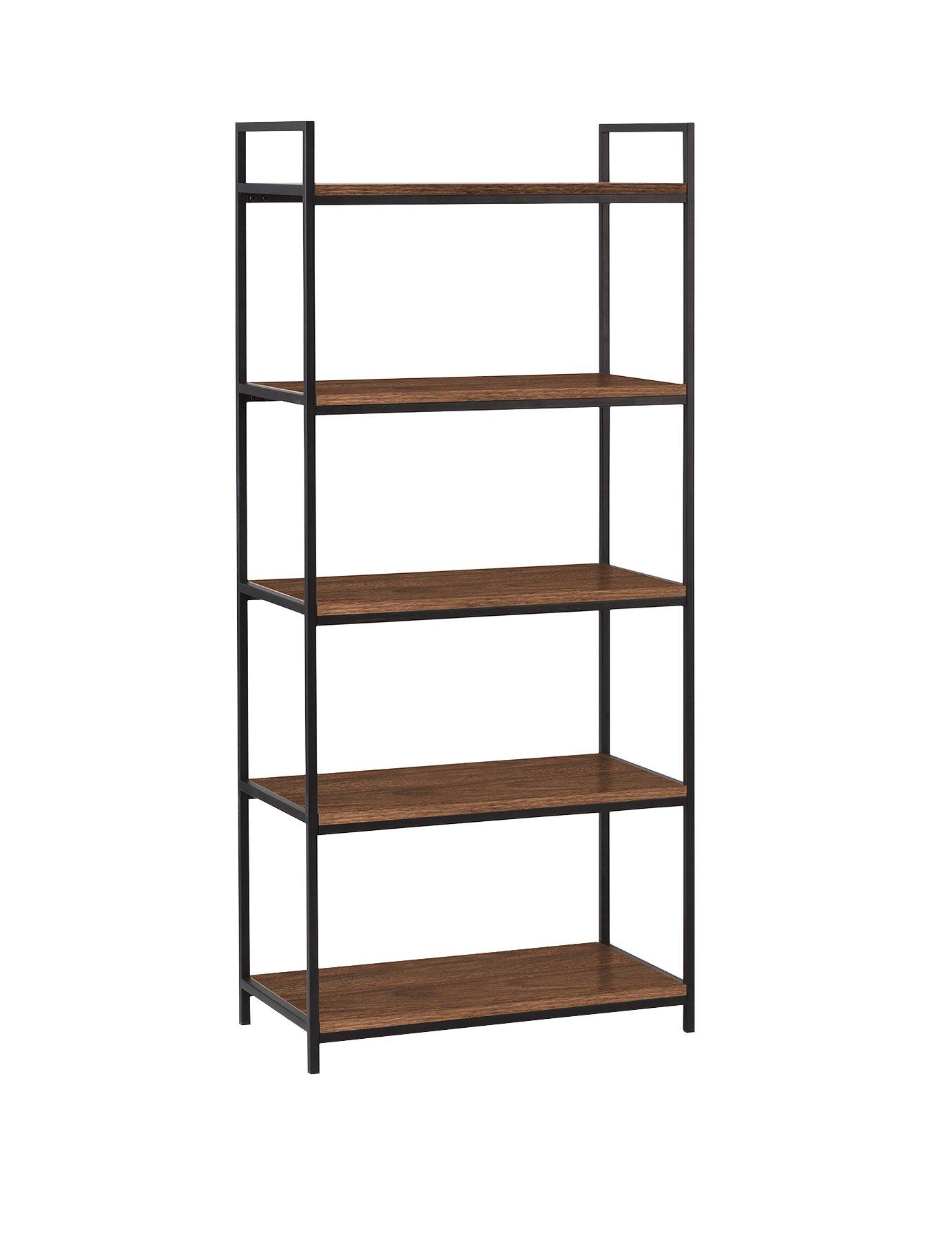 front image of julian-bowen-tribeca-tall-bookcase
