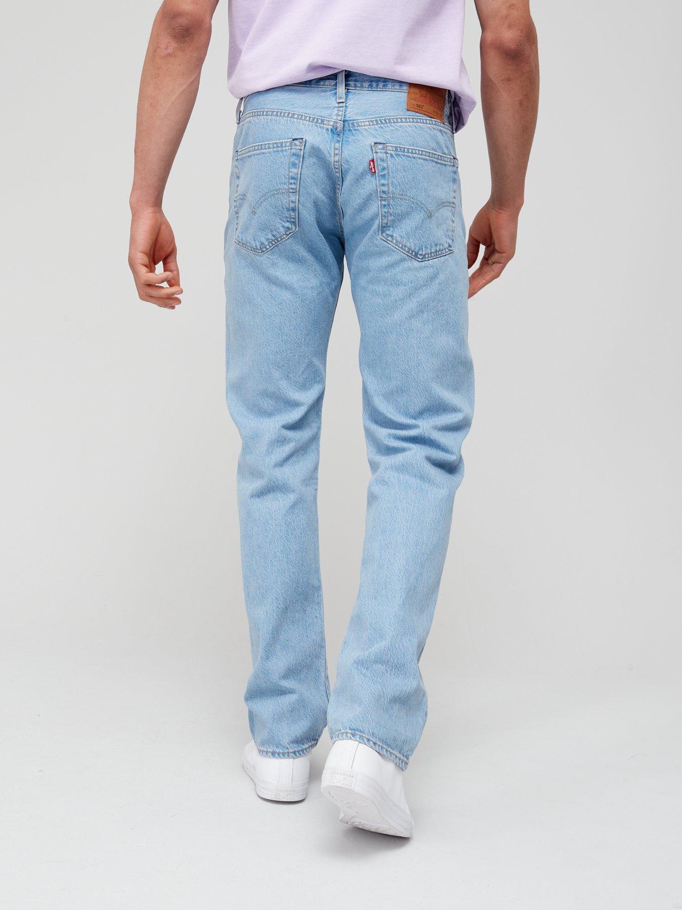 Light Wash Stonewash Levi Jeans Canyon Moon Levis 501 Light Blue