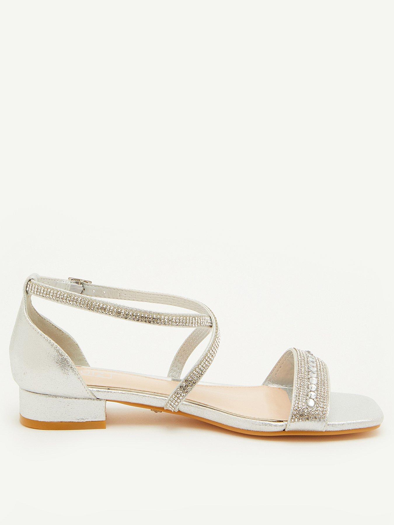 Littlewoods best sale silver sandals